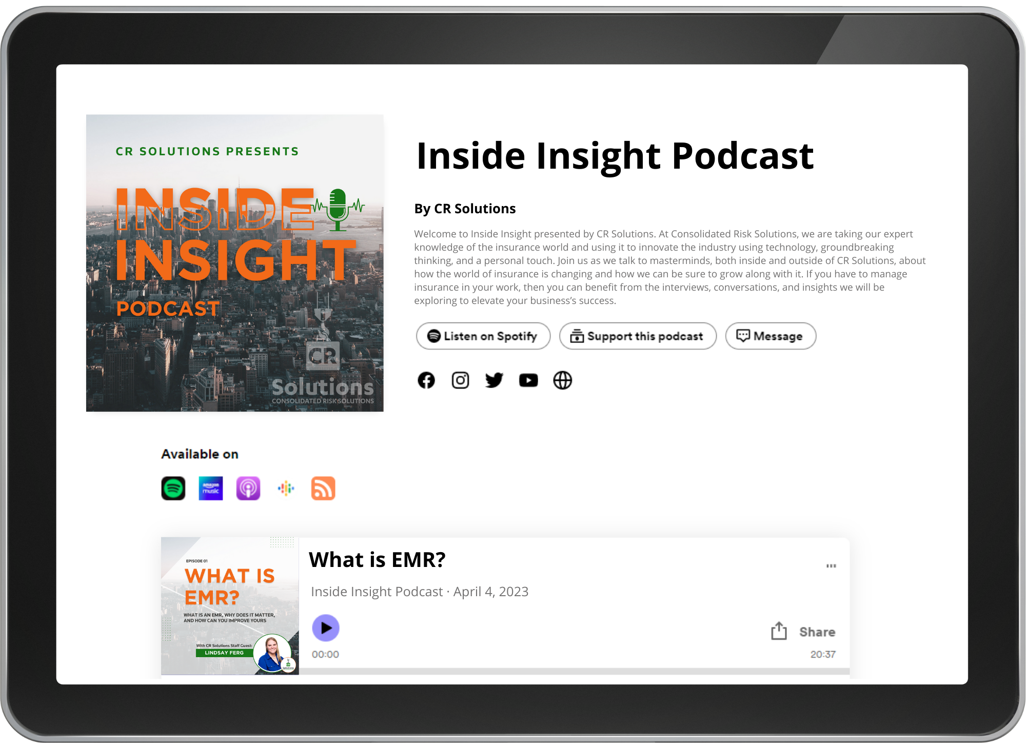podcast